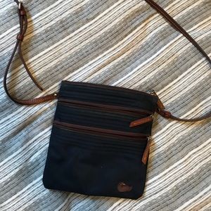 Dooney & Bourke Nylon Triple Zip Crossbody bag